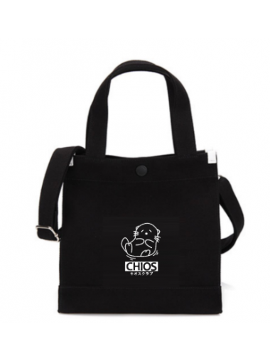 CHIOS CLUB -  BAG3944 Canvas bag BLACK 黑色